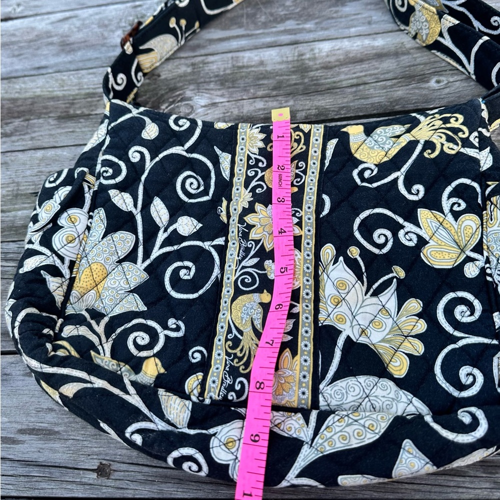 Vera Bradley "Yellow Bird" Morgan Shoulder Bag - Retired Pattern - Picture 12 of 13